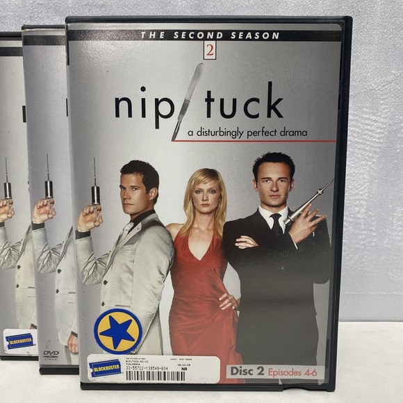 Nip/Tuck -‎ The Complete Second Season (DVD, 2005, 6-Disc Set) Blockbuster - Picture 2 of 9